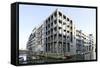 Modern Architecture, Apartments in Sluseholmen, Copenhagen, Denmark, Scandinavia-Axel Schmies-Framed Stretched Canvas