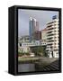 Modern Architecture Around the Civic Square, Wellington, North Island, New Zealand-Don Smith-Framed Stretched Canvas