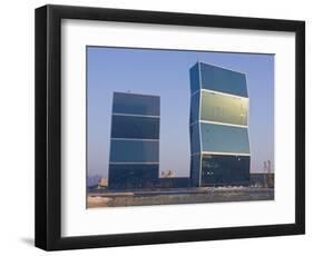 Modern Architecture, Doha, Qatar, Middle East-null-Framed Photographic Print