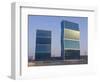 Modern Architecture, Doha, Qatar, Middle East-null-Framed Photographic Print