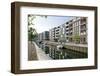 Modern Architecture, Flats in Sluseholmen, Copenhagen, Denmark, Scandinavia-Axel Schmies-Framed Photographic Print