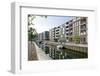 Modern Architecture, Flats in Sluseholmen, Copenhagen, Denmark, Scandinavia-Axel Schmies-Framed Photographic Print