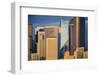 Modern architecture in city, Seattle, Washington, USA-Panoramic Images-Framed Photographic Print