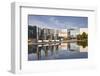 Modern Architecture in Mediapark, Cologne, North Rhine-Westphalia, Germany, Europe-Julian Elliott-Framed Photographic Print