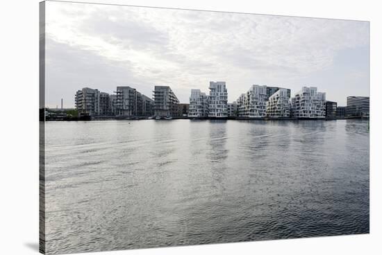 Modern Architecture in Vesterbro, Sydhavnen, Copenhagen, Denmark, Scandinavia-Axel Schmies-Stretched Canvas