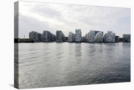 Modern Architecture in Vesterbro, Sydhavnen, Copenhagen, Denmark, Scandinavia-Axel Schmies-Stretched Canvas