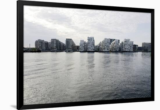 Modern Architecture in Vesterbro, Sydhavnen, Copenhagen, Denmark, Scandinavia-Axel Schmies-Framed Photographic Print