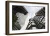 Modern Architecture, Lloyd'S, Lloyds Building, Tower by Architect Richard Rogers, London-Axel Schmies-Framed Photographic Print