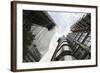 Modern Architecture, Lloyd'S, Lloyds Building, Tower by Architect Richard Rogers, London-Axel Schmies-Framed Photographic Print