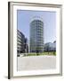 Modern Architecture, Office Buildings, International Coffee Plaza, Hafencity, Hamburg-Axel Schmies-Framed Photographic Print