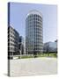 Modern Architecture, Office Buildings, International Coffee Plaza, Hafencity, Hamburg-Axel Schmies-Stretched Canvas