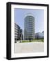 Modern Architecture, Office Buildings, International Coffee Plaza, Hafencity, Hamburg-Axel Schmies-Framed Photographic Print