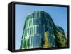 Modern architecture with the green Glass Vase, Malmo, Sweden, Scandinavia, Europe-Jean Brooks-Framed Stretched Canvas