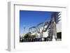 Modern Art Sculpture in Queen's Square, Yokohama, Honshu, Japan, Asia-Christian Kober-Framed Photographic Print