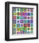 Modern Artist's Garden-null-Framed Art Print