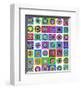 Modern Artist's Garden-null-Framed Art Print