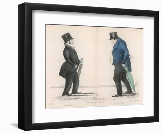 Modern Athenians - Edinburgh-null-Framed Art Print