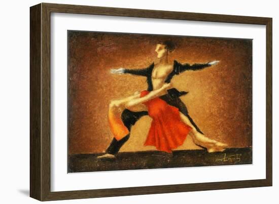 Modern Ballet-Steven Lamb-Framed Art Print