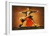 Modern Ballet-Steven Lamb-Framed Art Print