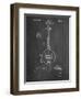 Modern Banjo Patent-Cole Borders-Framed Art Print