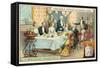 Modern Banquet-null-Framed Stretched Canvas