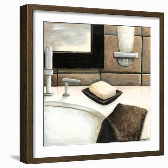 Modern Bath Elements I-Megan Meagher-Framed Art Print