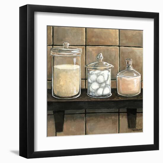 Modern Bath Elements II-Megan Meagher-Framed Art Print