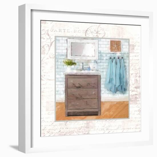 Modern Bath I-Taylor Greene-Framed Art Print