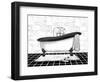 Modern Bath II-Conrad Knutsen-Framed Art Print
