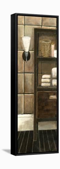 Modern Bath Panel I-Megan Meagher-Framed Stretched Canvas