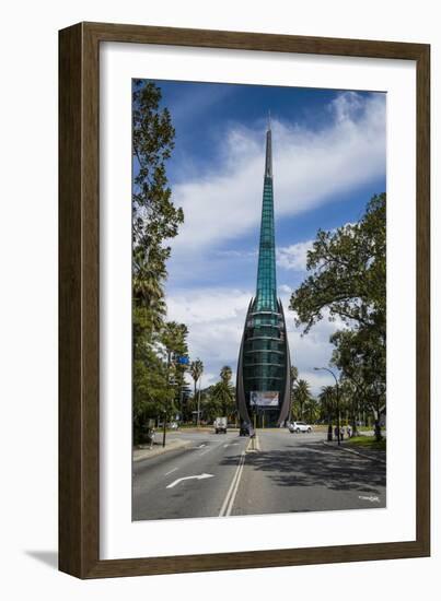 Modern Bell Tower in Perth, Western Australia, Australia, Pacific-Michael Runkel-Framed Photographic Print