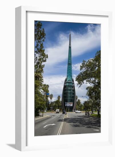 Modern Bell Tower in Perth, Western Australia, Australia, Pacific-Michael Runkel-Framed Photographic Print