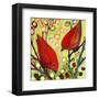 Modern Bird II-Jennifer Lommers-Framed Art Print