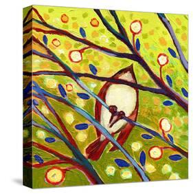 Modern Bird VI-Jennifer Lommers-Stretched Canvas