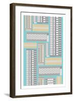 Modern Block-Sarah Evans-Framed Giclee Print