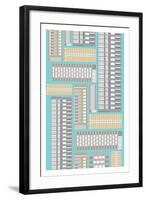 Modern Block-Sarah Evans-Framed Giclee Print