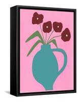 Modern Blooms IV-Regina Moore-Framed Stretched Canvas