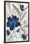 Modern Blue Floral I-Asia Jensen-Framed Art Print