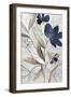 Modern Blue Floral II-Asia Jensen-Framed Art Print