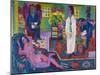 Modern Bohemia, 1924-Ernst Ludwig Kirchner-Mounted Giclee Print
