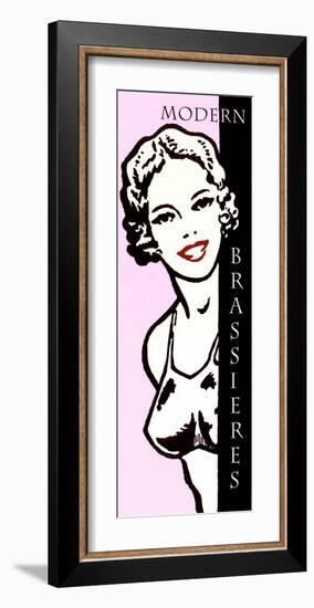 Modern Brassieres-null-Framed Art Print