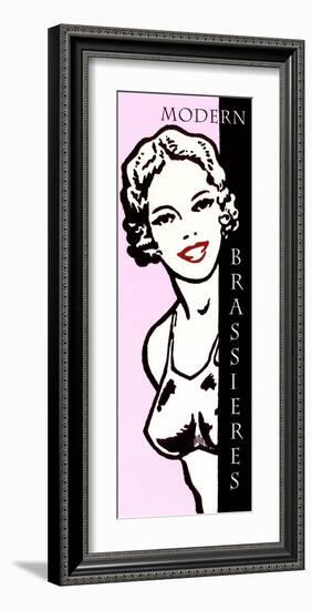 Modern Brassieres-null-Framed Art Print