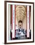 Modern Brewery, Cafe Marly, the Louvre Museum, Glass Pyramids, Paris, France-Philippe Hugonnard-Framed Photographic Print