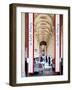 Modern Brewery, Cafe Marly, the Louvre Museum, Glass Pyramids, Paris, France-Philippe Hugonnard-Framed Photographic Print