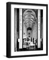 Modern Brewery, Cafe Marly, the Louvre Museum, Glass Pyramids, Paris, France-Philippe Hugonnard-Framed Photographic Print