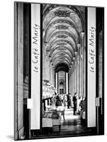 Modern Brewery, Cafe Marly, the Louvre Museum, Glass Pyramids, Paris, France-Philippe Hugonnard-Mounted Photographic Print