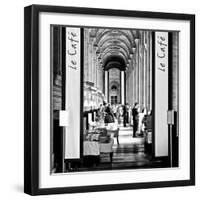 Modern Brewery, Cafe Marly, the Louvre Museum, Glass Pyramids, Paris, France-Philippe Hugonnard-Framed Photographic Print