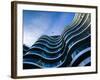 Modern Building with Aeroplane Above-Craig Roberts-Framed Photographic Print