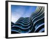 Modern Building with Aeroplane Above-Craig Roberts-Framed Photographic Print