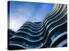 Modern Building with Aeroplane Above-Craig Roberts-Stretched Canvas